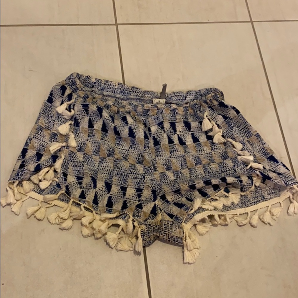 Fringe shorts